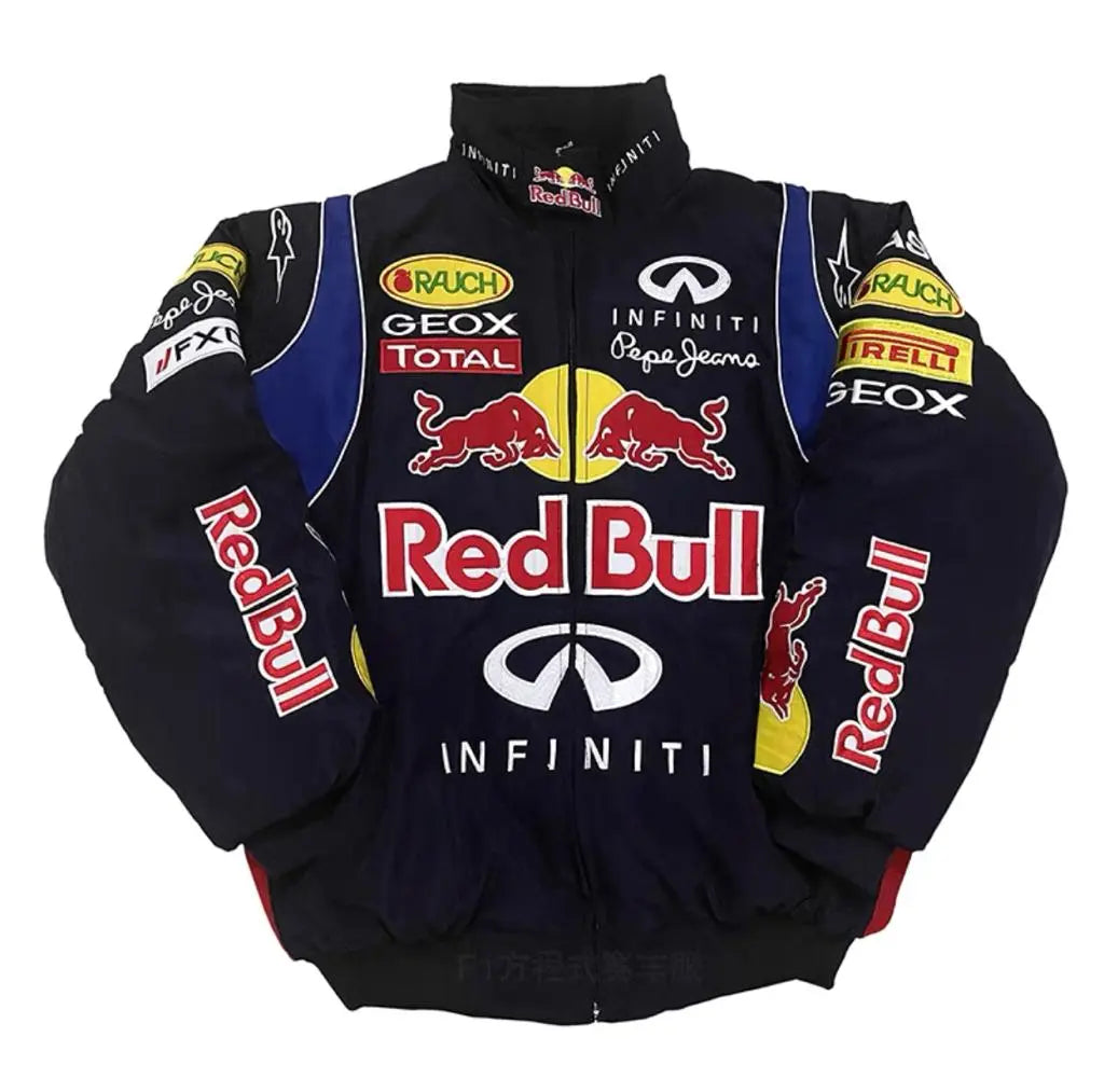 Vintage Red Bull Racing Track Jacket Medium