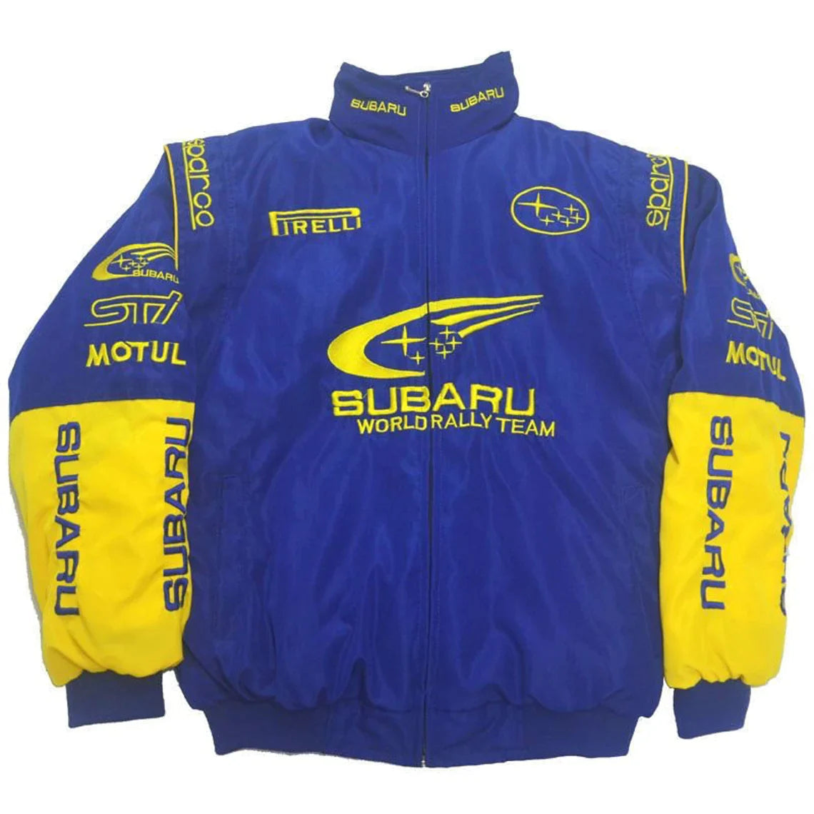 Subaru Vintage Racing Jacket Blue