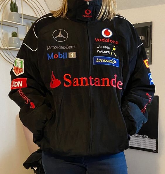 McLaren F1 Vintage Racing Jacket (Mercedes Benz Santander