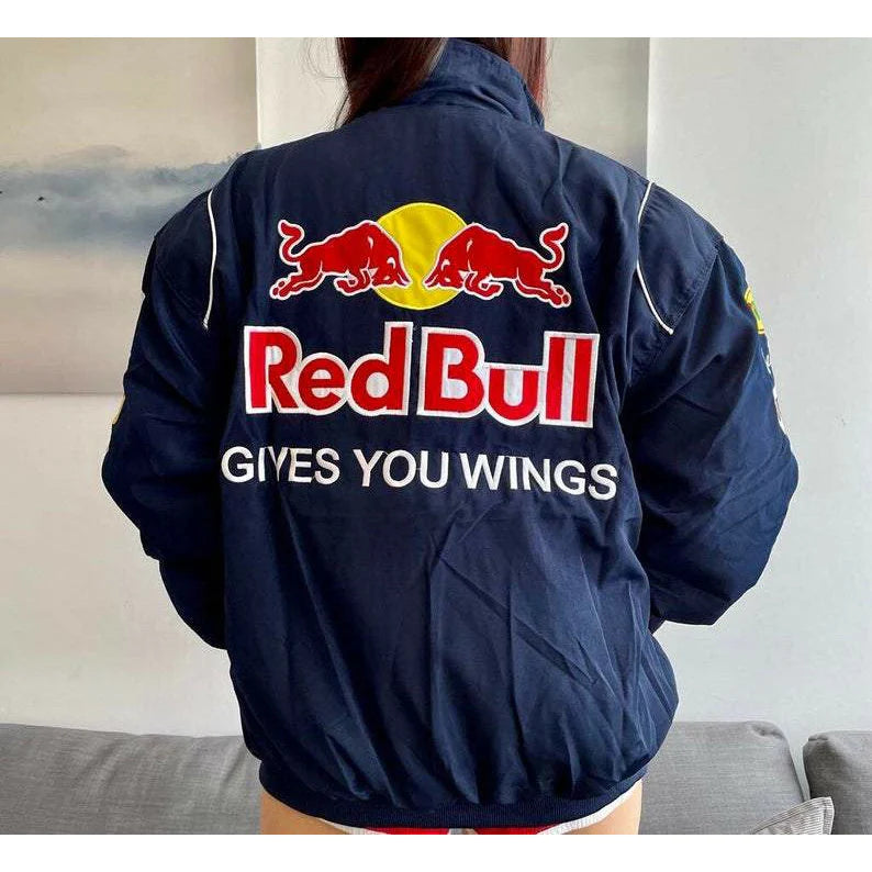 Vintage Red Bull Racing Track Jacket Medium